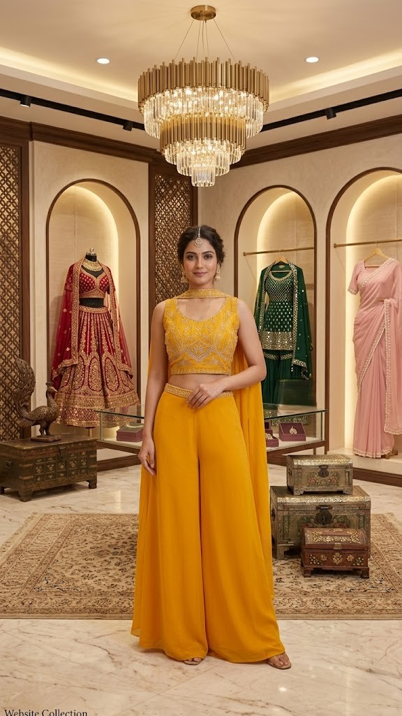 WOMEN ETHNIC CROP TOP